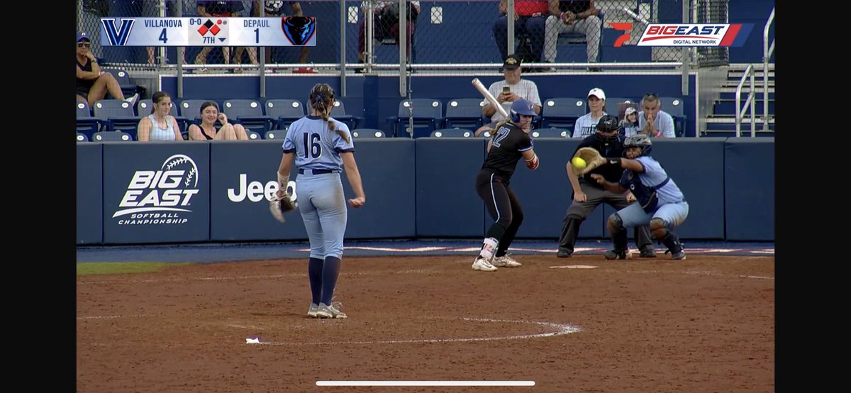 BJCosgrove's tweet photo. This is an 0-0 strike in a tournament game, be better. @BIGEAST https://t.co/AS4SlVrjdE