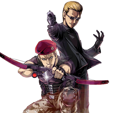 comfort S.T.A.R.S on X: ✧ Albert Wesker & Jack Krauser for Minna