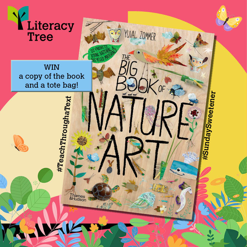 🌸 Our #SundaySweetener is another #giveaway of a brand-new copy of The Big Book of Nature Art by 
@yuvalzommer
 which is featured in our Literature Review.

🌼RT and tag a friend for an extra entry! Must be following and we will announce after 9pm this evening. Good luck!