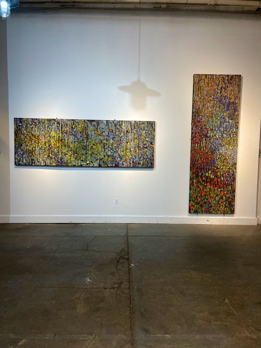 carocast1's tweet photo. The intersection between #art #lightening and #publichealth 
Our research team at Lyn Godley’s art gallery 
@JeffersonJCPH @frasso_rosemary https://t.co/g1Ei9wqcq0