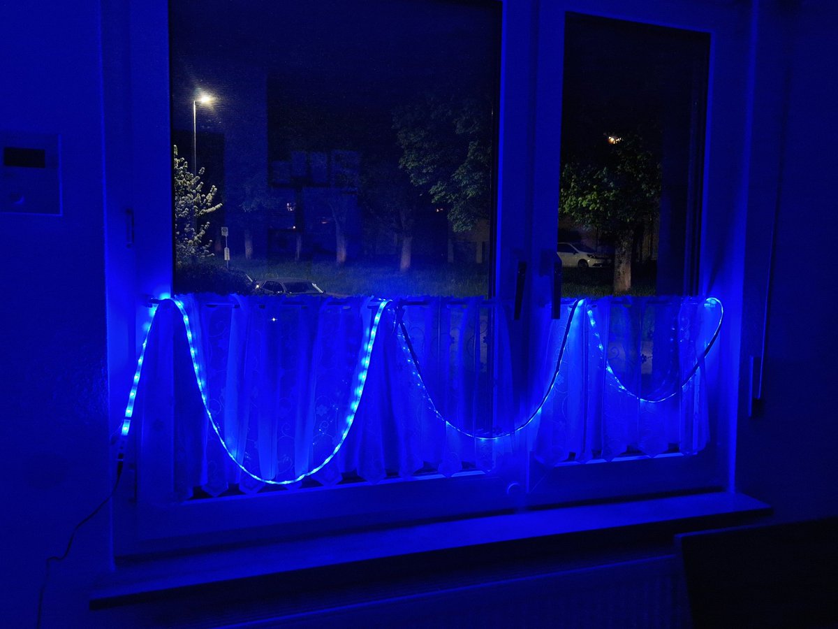 #LightUpTheNight4ME 
Unser kleiner Beitrag am #MEAwarenessDay