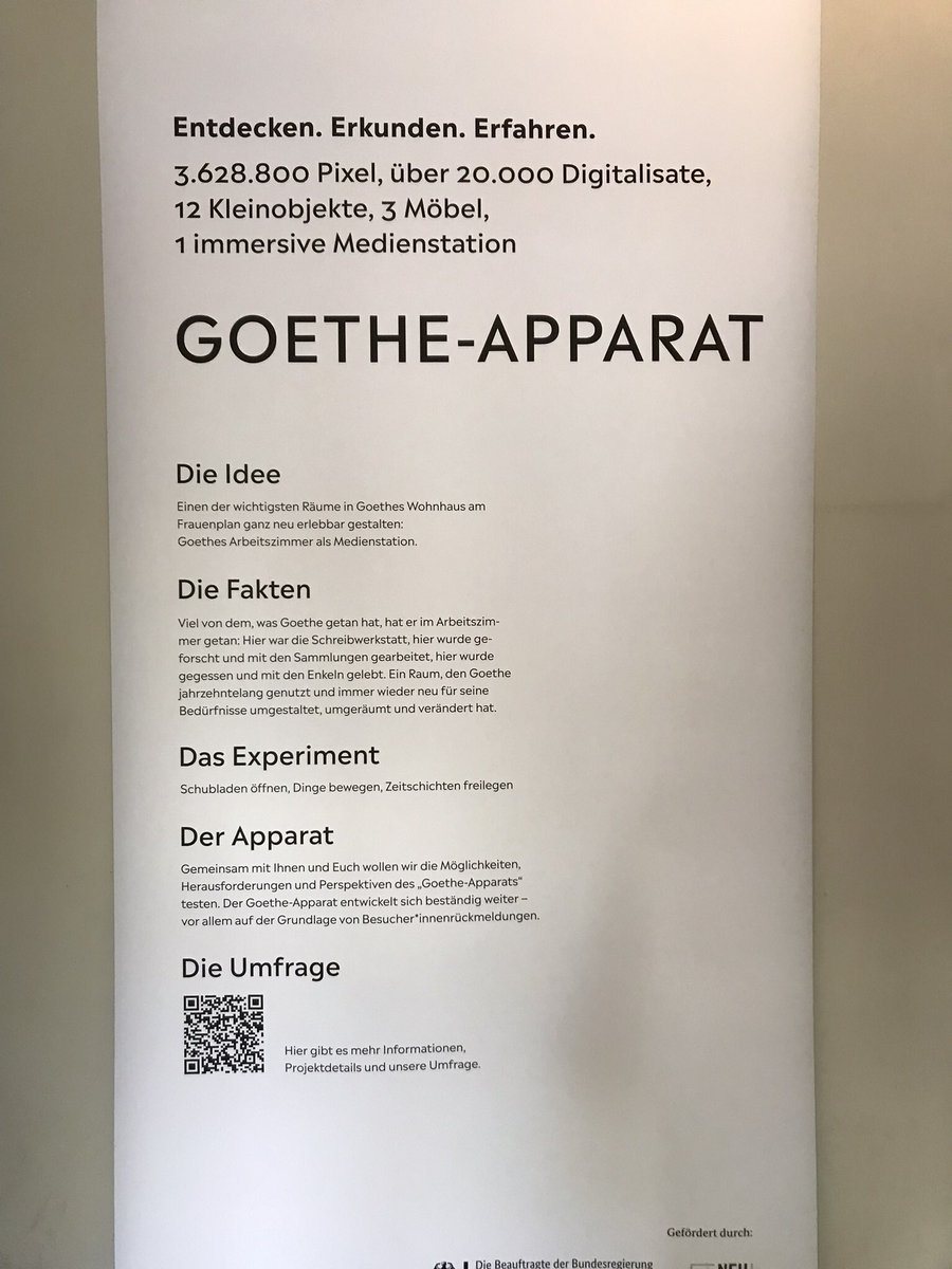 allesgoethe's tweet photo. Goethes Gedankenwerkstatt digital erleben: Schubladen aufmachen, Schriften lesen - alles anschauen, wo man sonst nicht hinkommt. Sehr beeindruckend @KlassikStiftung https://t.co/UbQkJJnIjI