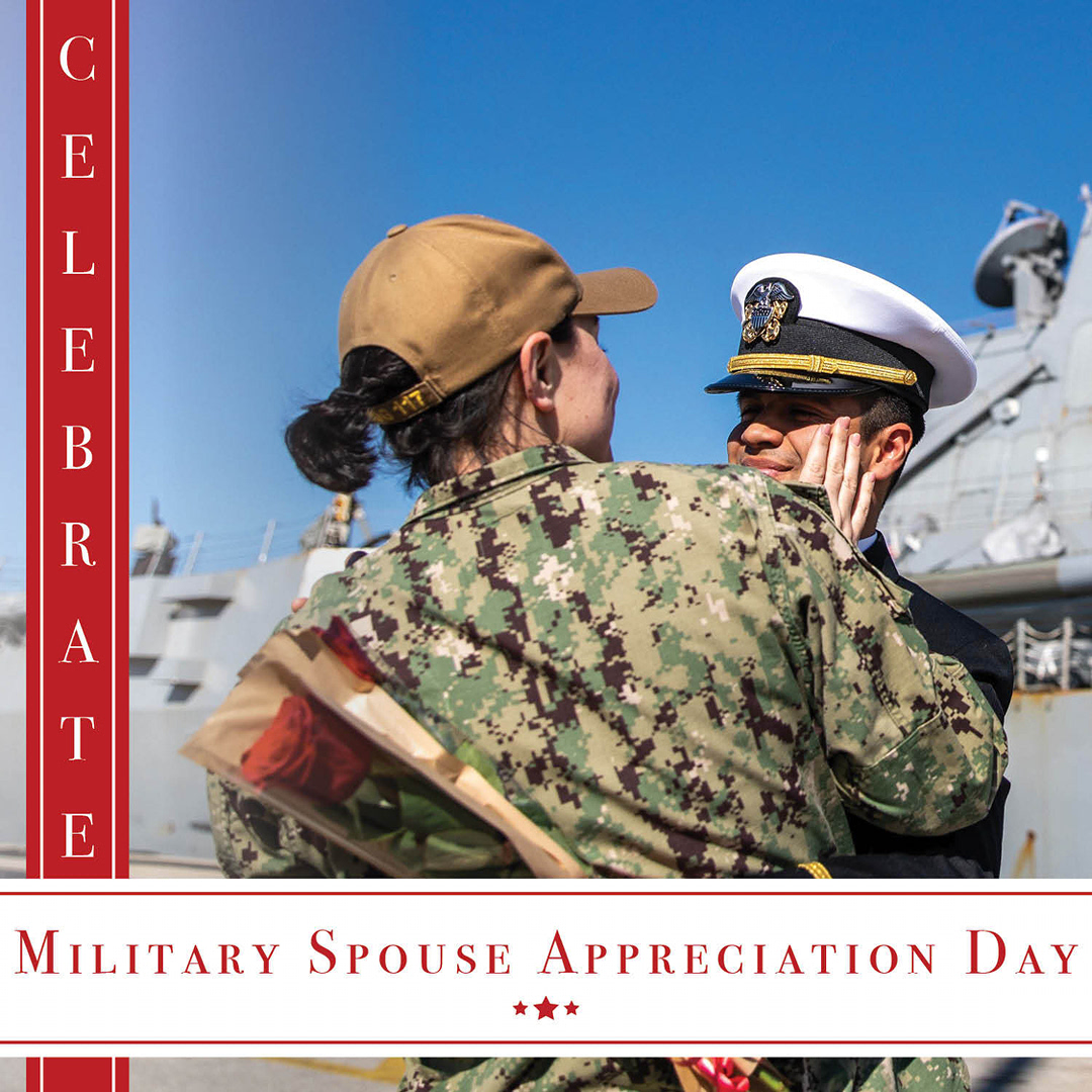 We are grateful for all that our Navy spouses bring to the fight. ⚓️ Thank you for all you do for our Sailors and for our Navy! 🇺🇸

#MilitarySpouseAppreciationDay