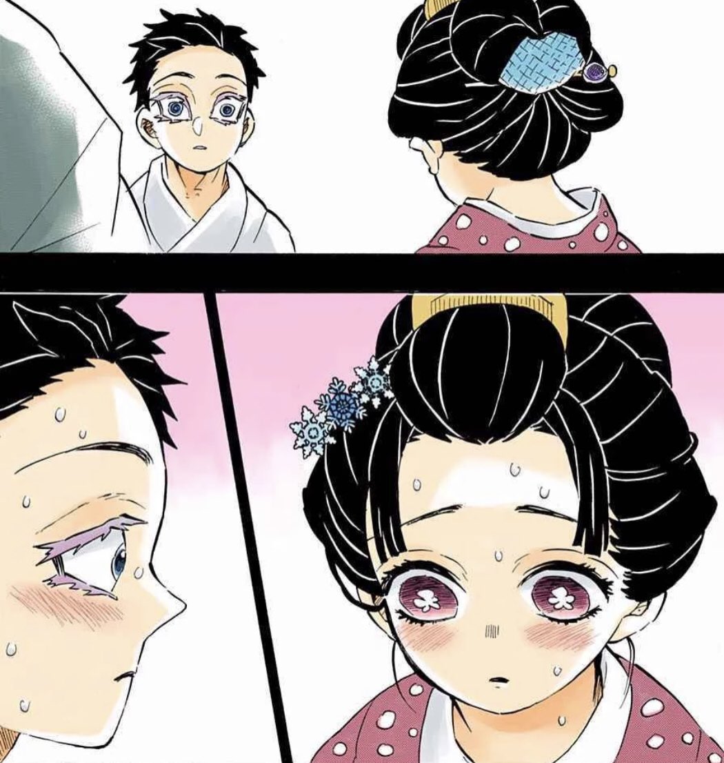 tanijrou's tweet image. they were really the shojo-esque couple stuck in a shonen