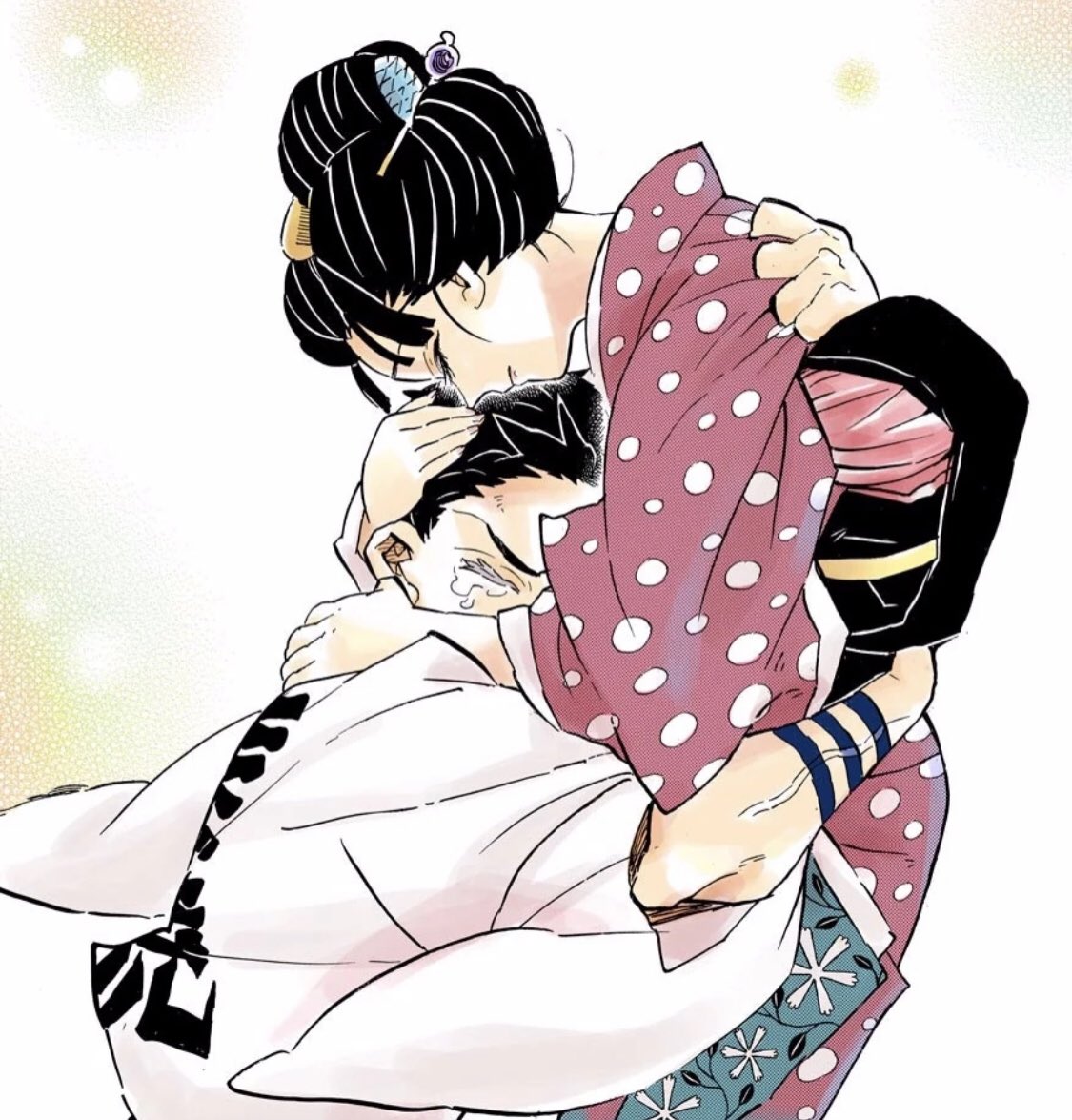 tanijrou's tweet image. they were really the shojo-esque couple stuck in a shonen