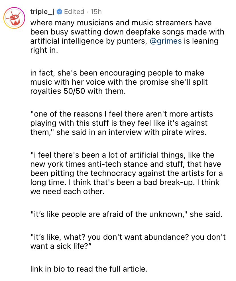 At the risk of being branded ‘old’, <a href="/triplej/">triple j</a>, I’m genuinely interested in the reasoning behind ‘no caps’ in this. I know you’re far from alone in the approach. <a href="/abcnews/">ABC News</a>  <a href="/abcsydney/">ABC Sydney</a>