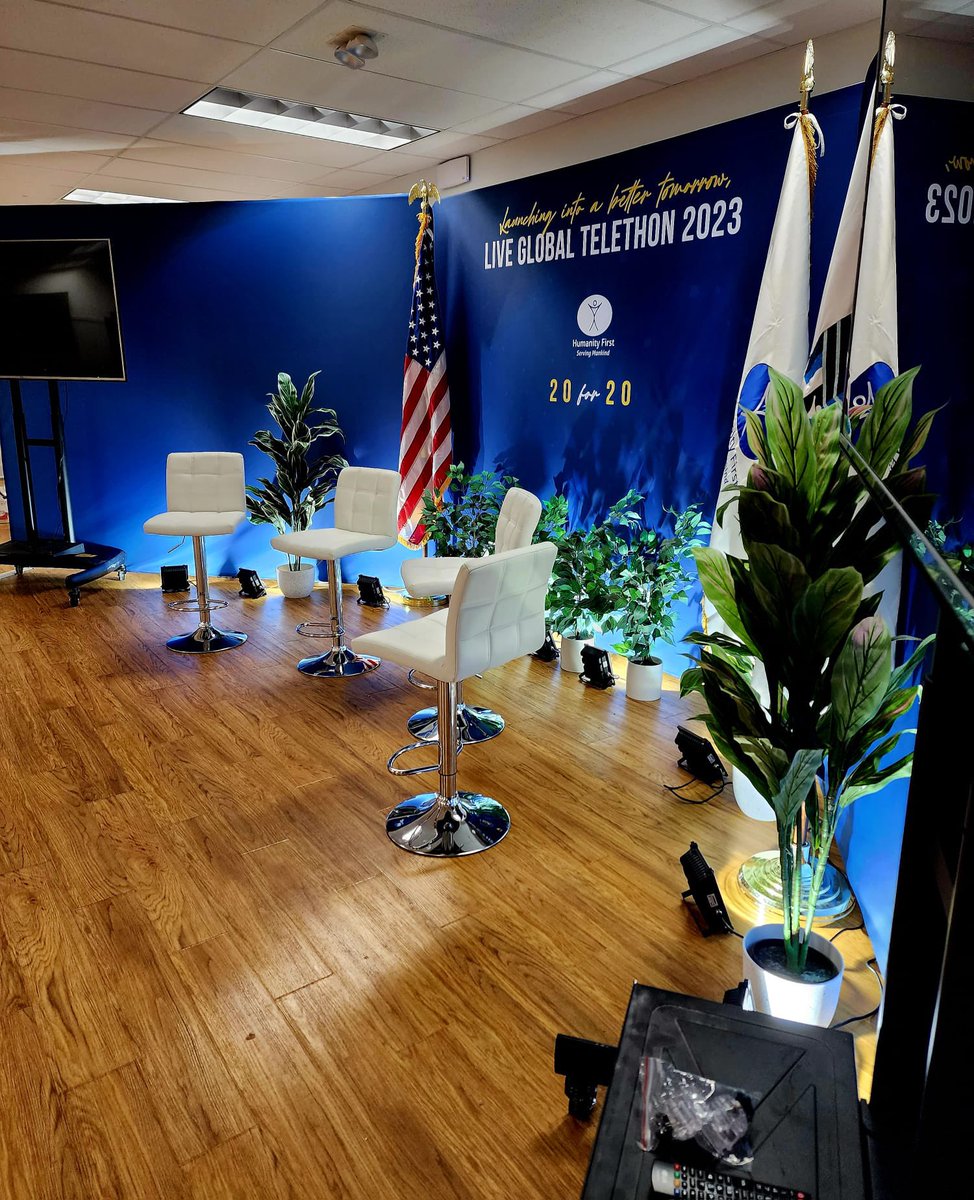 HFUSA's tweet photo. We are ready for tomorrow! We will be going Live at noon eastern time! Use this link to watch-donate- pledge
#HFTelethon23 #20KforHumanity
https://t.co/hE5sUwoh6v https://t.co/AXPxqdklYQ