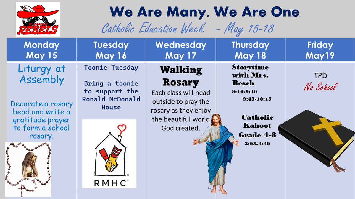 StJosaphat's tweet photo. Have a great weekend @StJosaphat Rebels!  See you back on Monday as we begin Catholic Education Week!  @RCSD_No81 https://t.co/0ytQVCfZT5