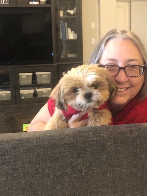 kdrobertswrites's tweet photo. Freyja and me! https://t.co/f26p2oiUi9
