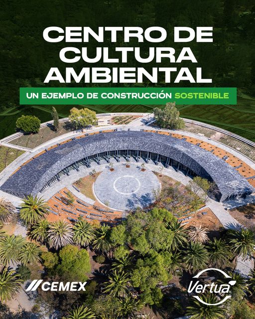 Te invito a conocer el Centro de Cultura Ambiental en CDMX.
Este espacio expositivo sobre cultura ambiental y cambio climático es un refugio verde en medio de la ciudad. 
El proyecto se construyó con concreto Vertua #Cemex 
#ConstruyendoUnMejorFuturo