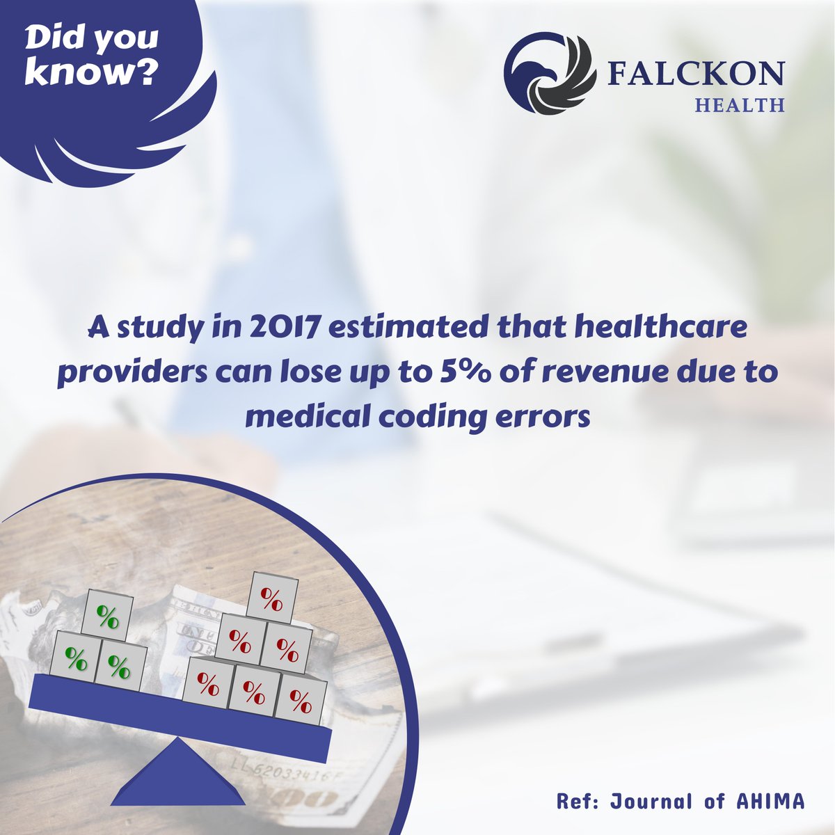 FalckonHealth's tweet image. Coding Errors can cost you more!
#FalckonHealth #didyouknow #Codingerrors #RCM #RevCycle #medicalbillingandcoding