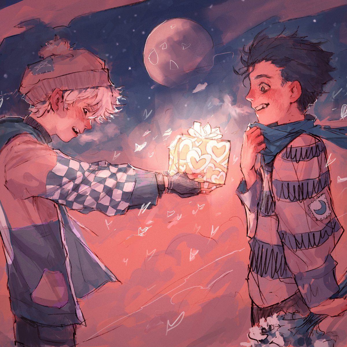 Aether_Fanart's tweet photo. Saw this trending and I'm vibing with it
happy #PortfolioGay 🌟 https://t.co/cgNMProUcH