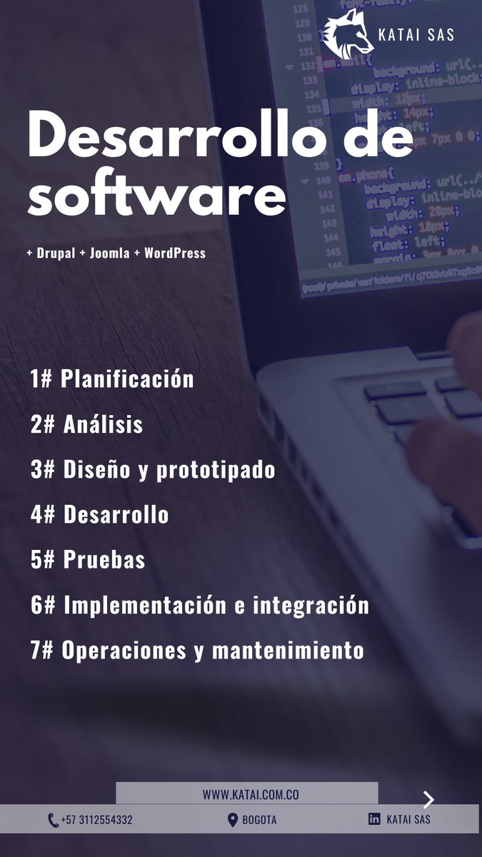 ¿Quieres ser rentable, sostenible y ofrecer una gran experiencia a tus clientes? Un #softwarealamedida es la solución, síguenos en redes sociales y descubre cómo podemos ayudarte <a href="/kataiSAS/">KATAI - CRECIMIENTOPYME365</a>.