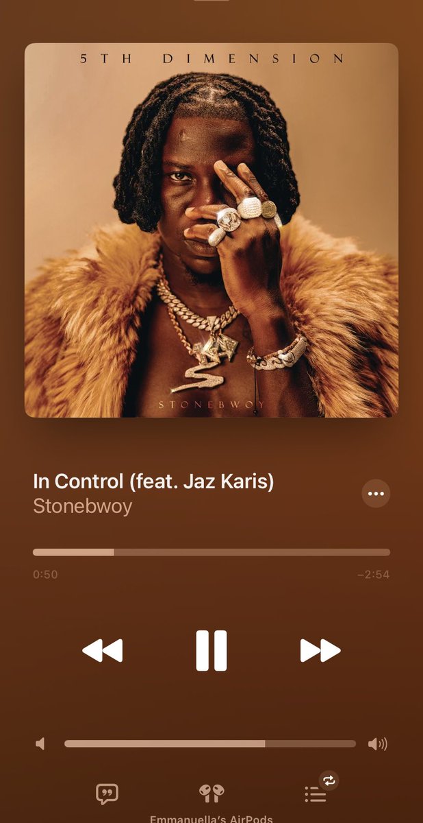 AkosuaSerwaaJua's tweet image. Fly you around the world and post you pon story ❤️🥺
#Incontrol 
#FifthDimension 

music.apple.com/gh/album/5th-d…