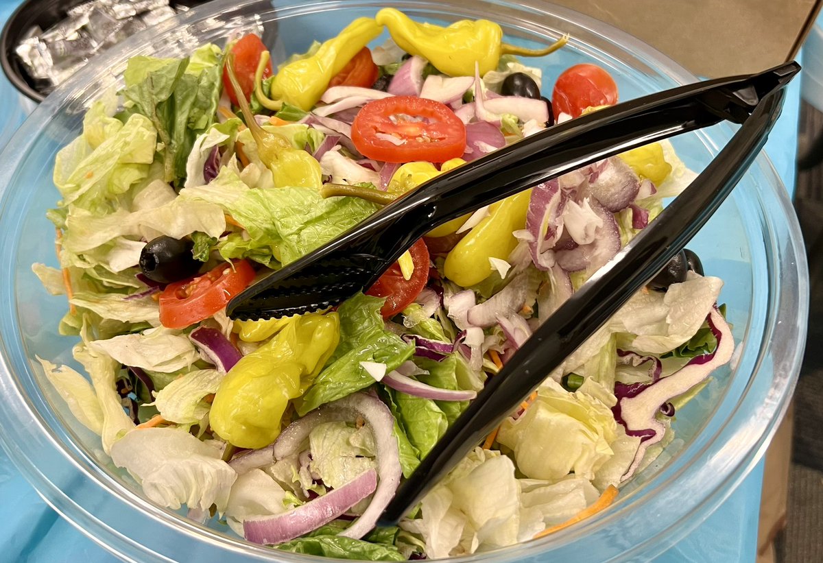 CompassHMC1's tweet photo. On Day 5 of #TeacherAppreciationWeek Compass teachers were treated with an “Olive Garden” buffet. It was such a delectable and flavorful FRIDAY. 😇 @HMC1Proud https://t.co/vJ3DtqgpXe
