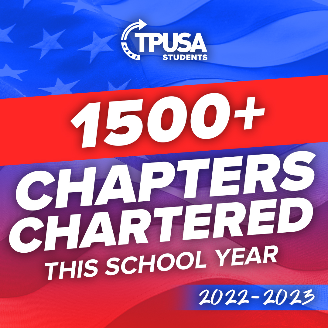 Charlie Kirk on Twitter "Wow! TPUSA College just surpassed their