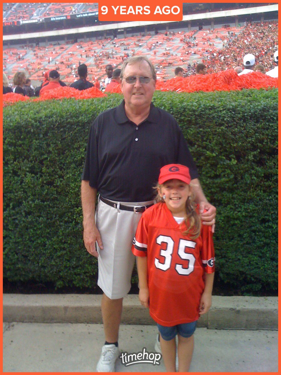 #UGAgrad 
Your PaPa is very proud of you Baby Dawg! ❤️🖤