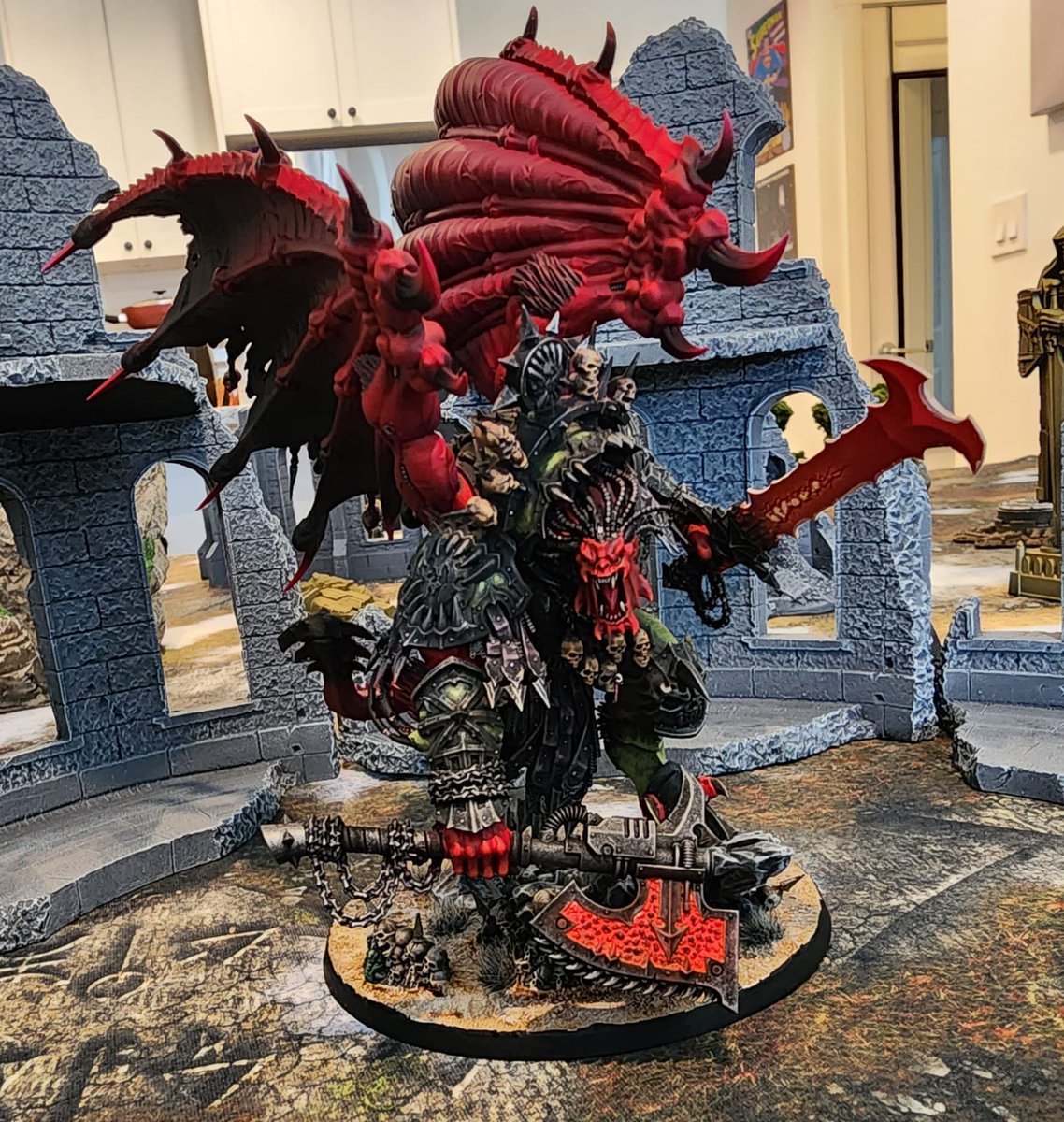 Googlechromx's tweet photo. @warhammer THE RED ANGEL 👹 https://t.co/MXmsZnI0dT