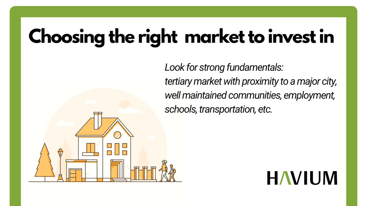 Invest smarter. Utilize data science to find ideal markets. Havium's tech targets high cash flow, high appreciation markets and low maintenance, easy to rent properties.
#investmentproperty #rentalproperty #1031exchange #RealEstateInvesting #propertyinvestment #proptech