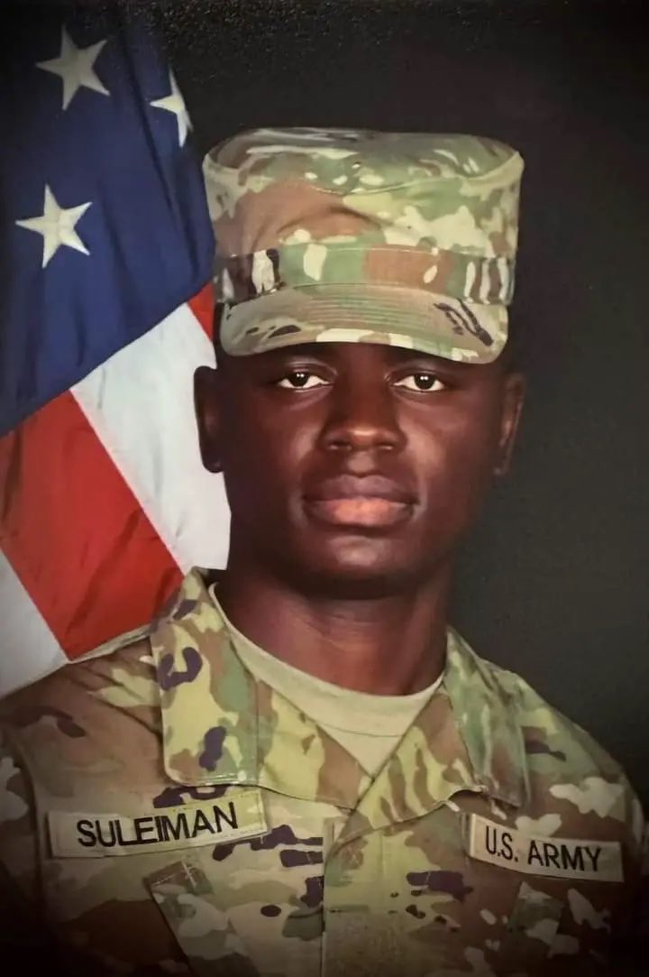 A 23-year-old Nigerian from Kano State, Isa Suleiman, who got married to his American heartthrob, Janine Sanchez, 46, in 2020, has joined the US Army.