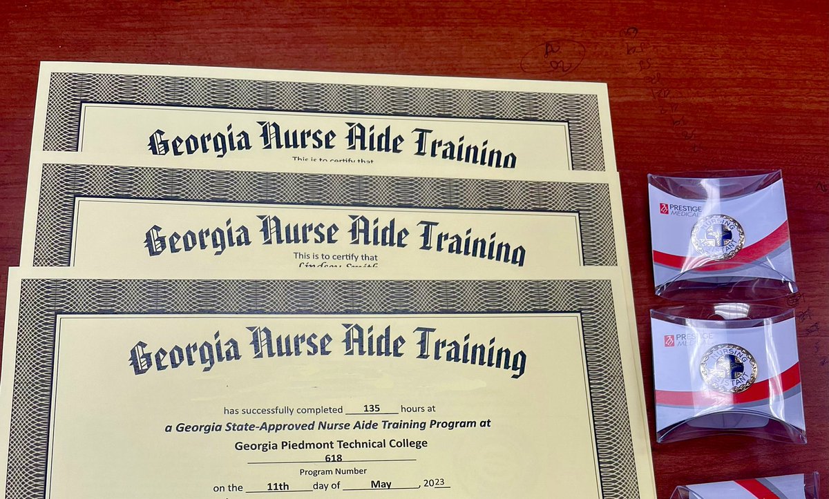 Our inaugural cohort of Nursing Assistants graduated from @GoGPTC today! They’ve balanced their high school and college studies simultaneously, and now they’re ready to take the state certification exam to become Certified Nursing Assistants (CNAs).  Congratulations, graduates!
