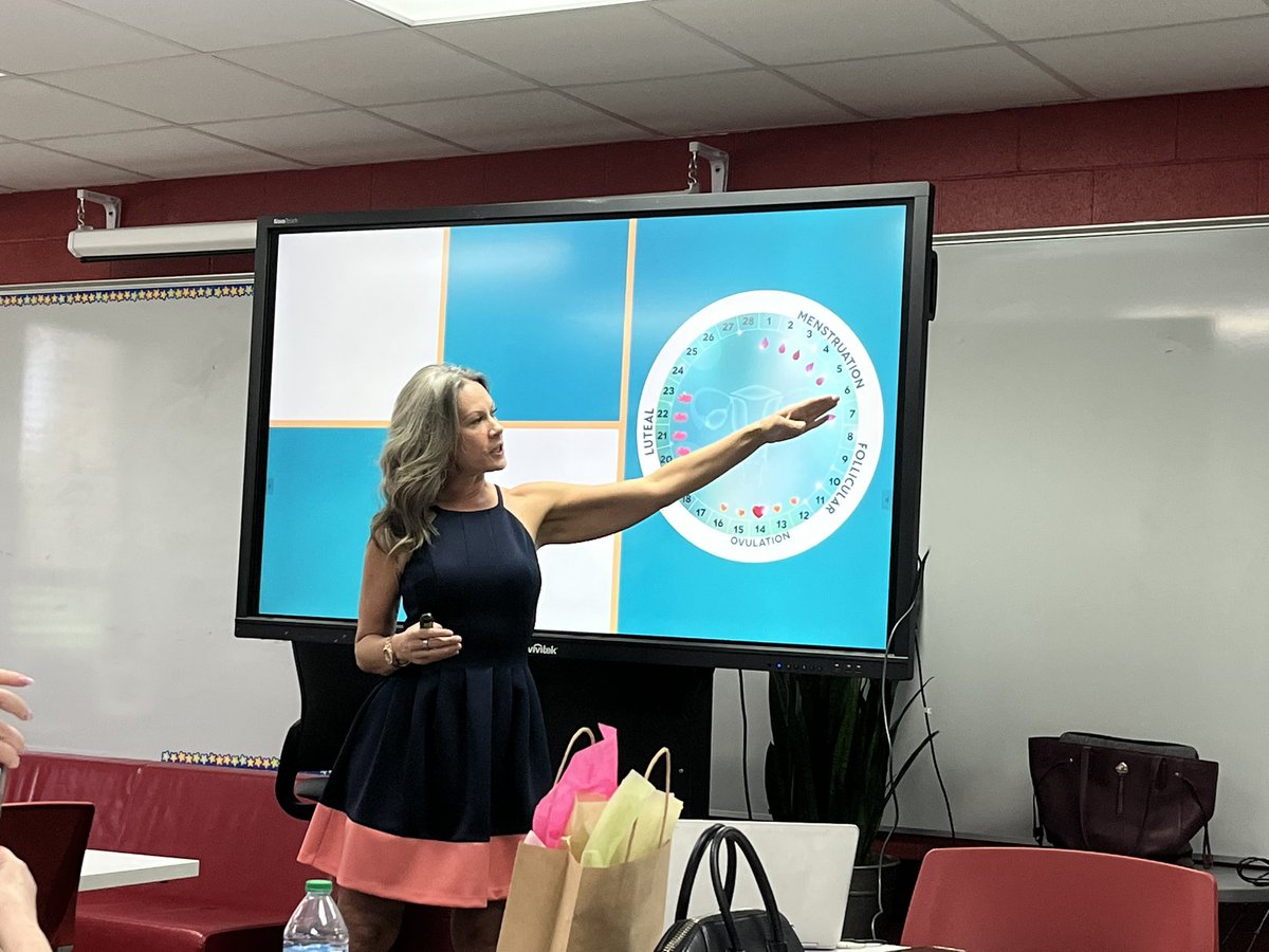 So proud of my Go with the Flow learner leaders…hosting guest speaker today Dr. Liz Graves on Health &amp; wellness focus with women’s menstrual health. Thank you <a href="/shannonhoward26/">Shannon Howard</a> &amp; Clarity club networking for the greater good. <a href="/GWTF_NTHC/">Go With The Flow</a> <a href="/NewTechCoppell/">New Tech High @ Coppell</a> 
instagram.com/p/CqoUSCiJlJ3/…