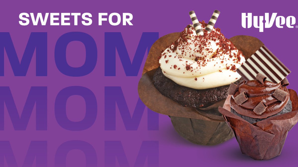 OStreetHyVee's tweet photo. Mom loves sweet treats as much as she loves you! Go ahead 👉 get her some this Mother's Day! https://t.co/8yw6xnbwDo https://t.co/HIWgS1mCia