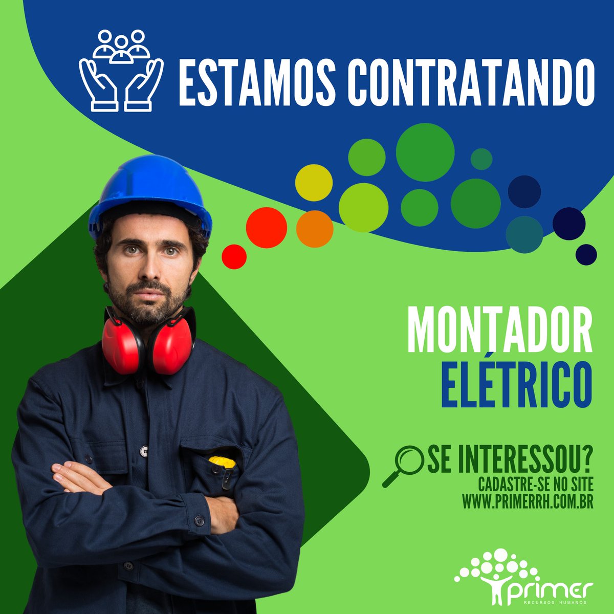PrimerRH's tweet photo. Cód: 2634
Montador Elétrico
Local: Canoas - RS

Acesse https://t.co/mBTzBFxpUg e 
candidate-se as nossas vagas que em 48hs entraremos em contato com você agendando entrevista! 
Contataremos somente candidatos dentro do perfil e com cadastro completo. 
Boa Sorte! https://t.co/zaAy7bVZDz