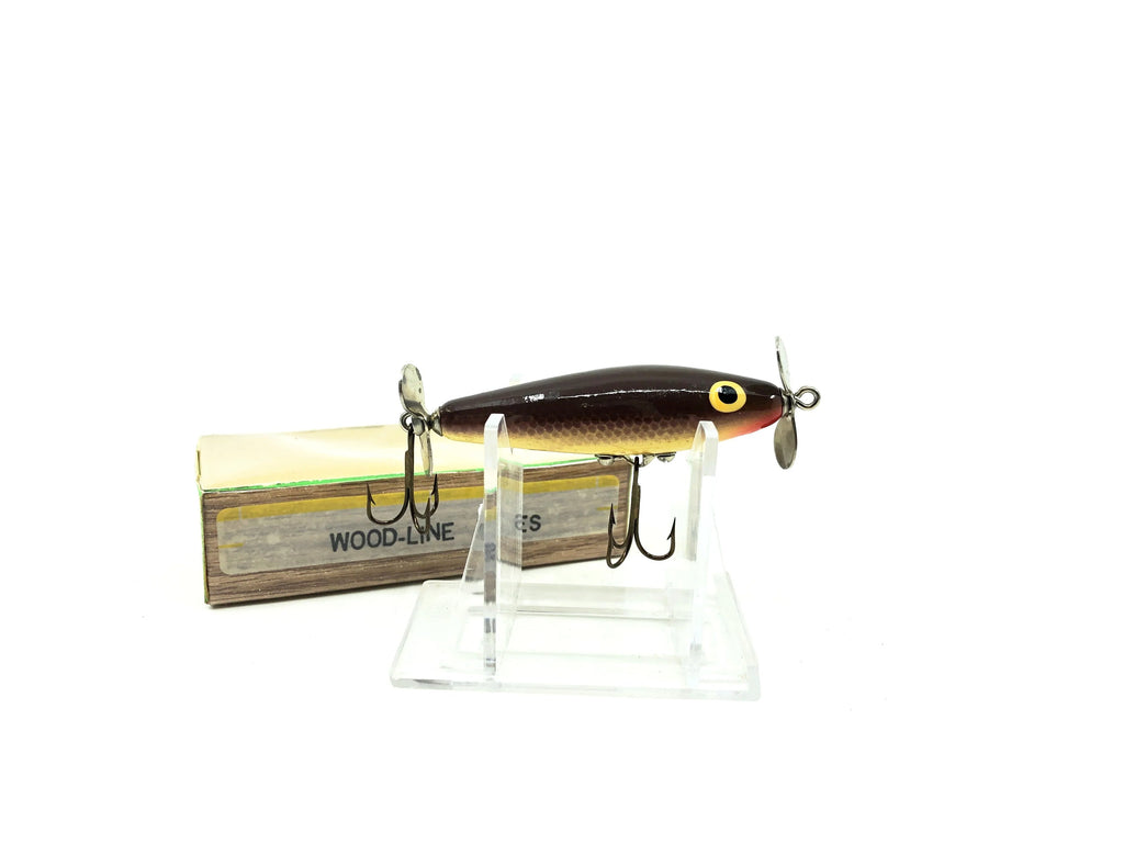mybaitshop's tweet photo. Wood-Line Lure Torpedo Bait, Brown Sucker Color, Wisconsin Bait https://t.co/9YspoyrYzz Thousands of new and vintage lures for sale at https://t.co/Wy9lvosU7d #mybaitshop #fishing #bassfishing https://t.co/bSDqBCVeYW