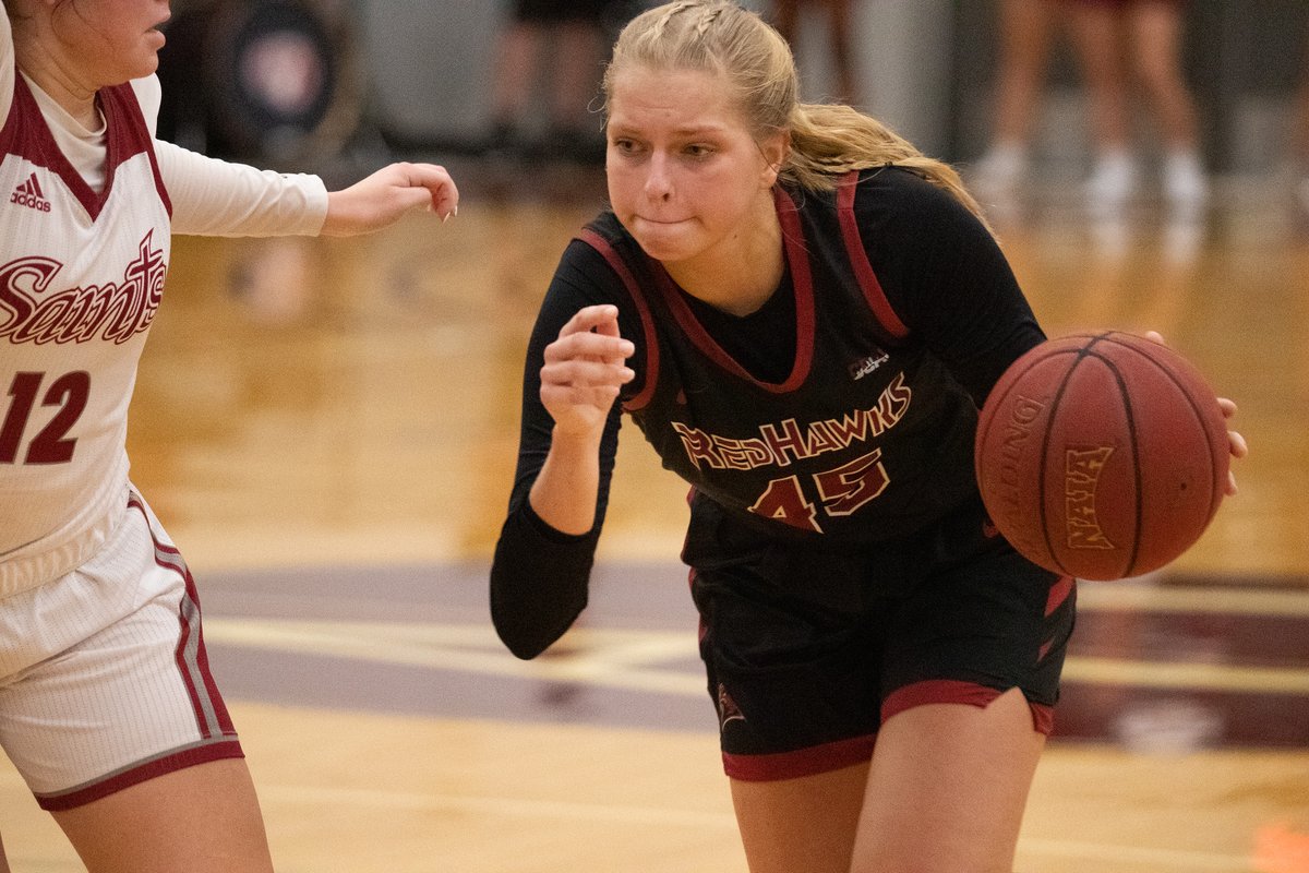 iunorthwest's tweet photo. 🎓 Celebrating IU Northwest's 2023 Class 🎓: On the court and off, Michaela Schmidt (Nursing) excelled.

An All-Conference basketball player who helped lead the RedHawks to the NAIA Tournament, she also studied nursing and had one of the best department GPAs. #IUNGrad23 #myIUN https://t.co/eGgXazK4K0