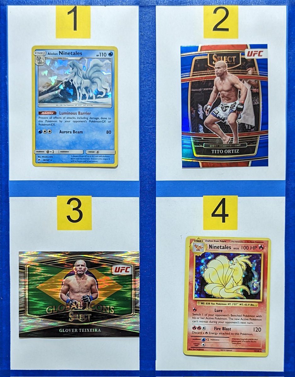 UniqueFinds09's tweet image. Day 2 / Post 43 -- $2/each

1&amp;amp;4 are holofoil
2 is silver

Claim by number. See pinned for shipping. Sale ends 5/15! #UniquelyMay

@SleepyCards_RT @GG_Hobby @sports_sell @UniqueFindsRTs
#Miscellaneous