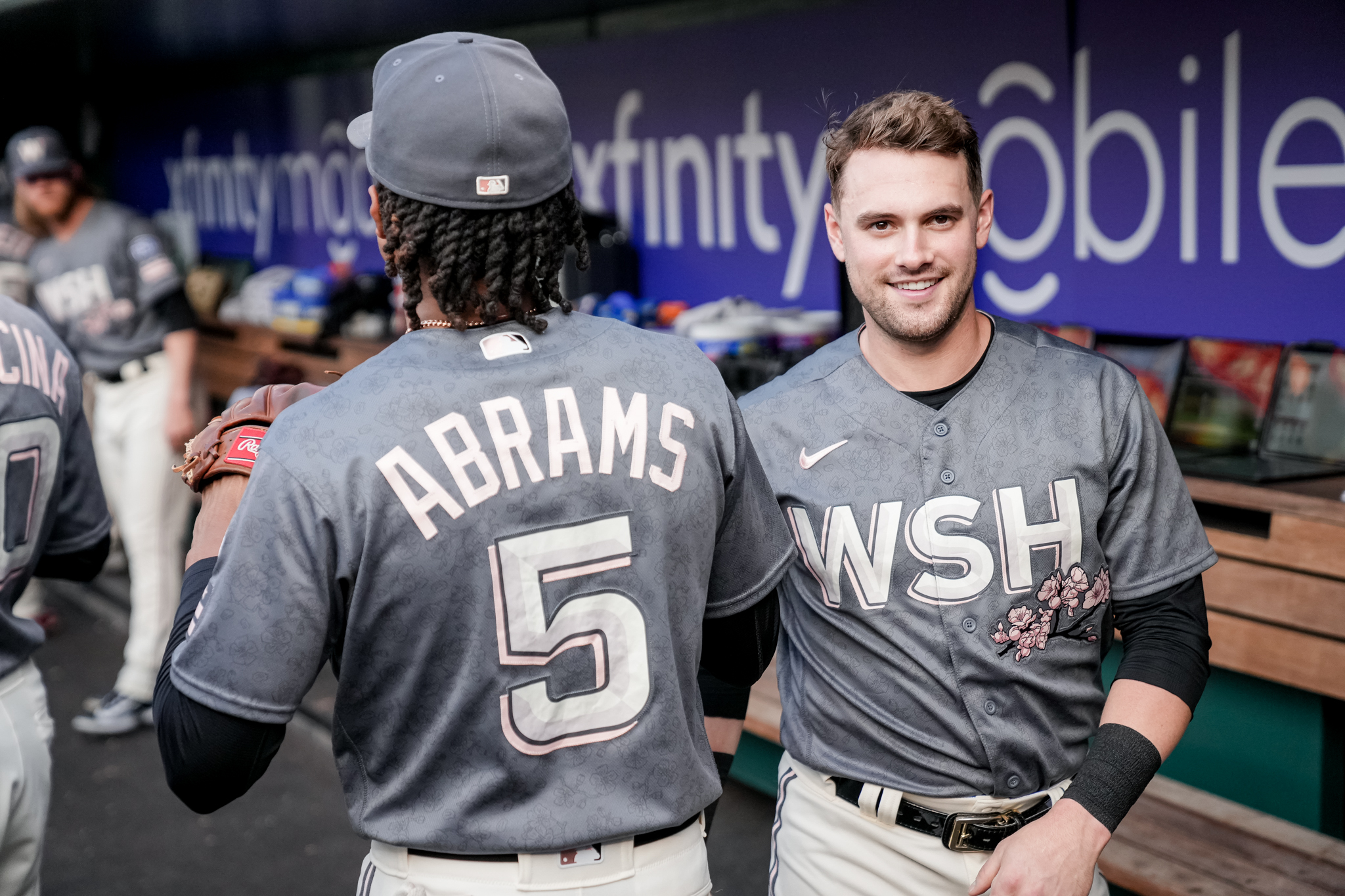 Washington Nationals on X: these are the most aesthetically pleasing  uniforms in sports and we will not be taking any further questions at this  time thank you 🌸  / X