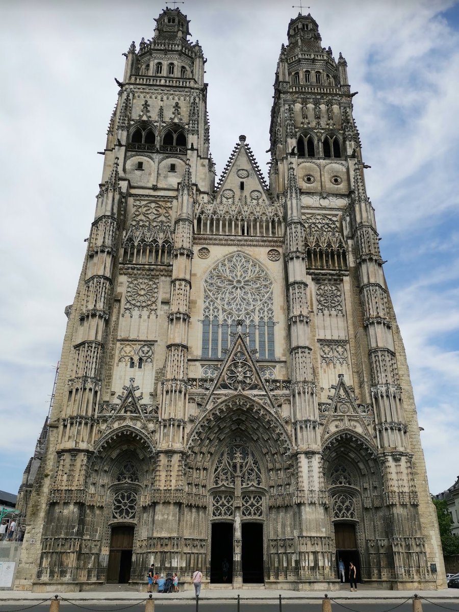 Architectolder's tweet photo. Cathédrale Saint-Gatien, Tours France. Do you like this?  If so welcome to the real resistance. https://t.co/vo9jTyqCou