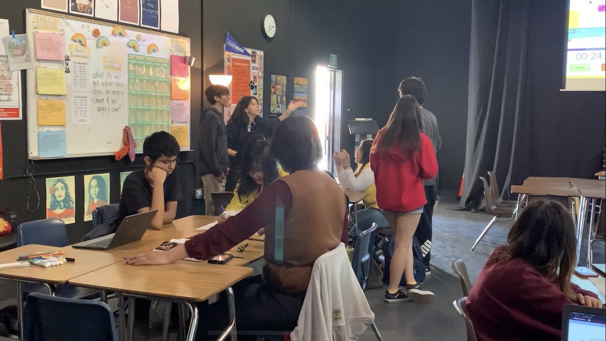 MissMarquez4CHS's tweet photo. What IS the climax of Shakespeare’s Romeo and Juliet? 🖋️📜🎭 Things got intense today when we made our class plot chart 😅 @My_Shakes https://t.co/pUGTKaKzMk