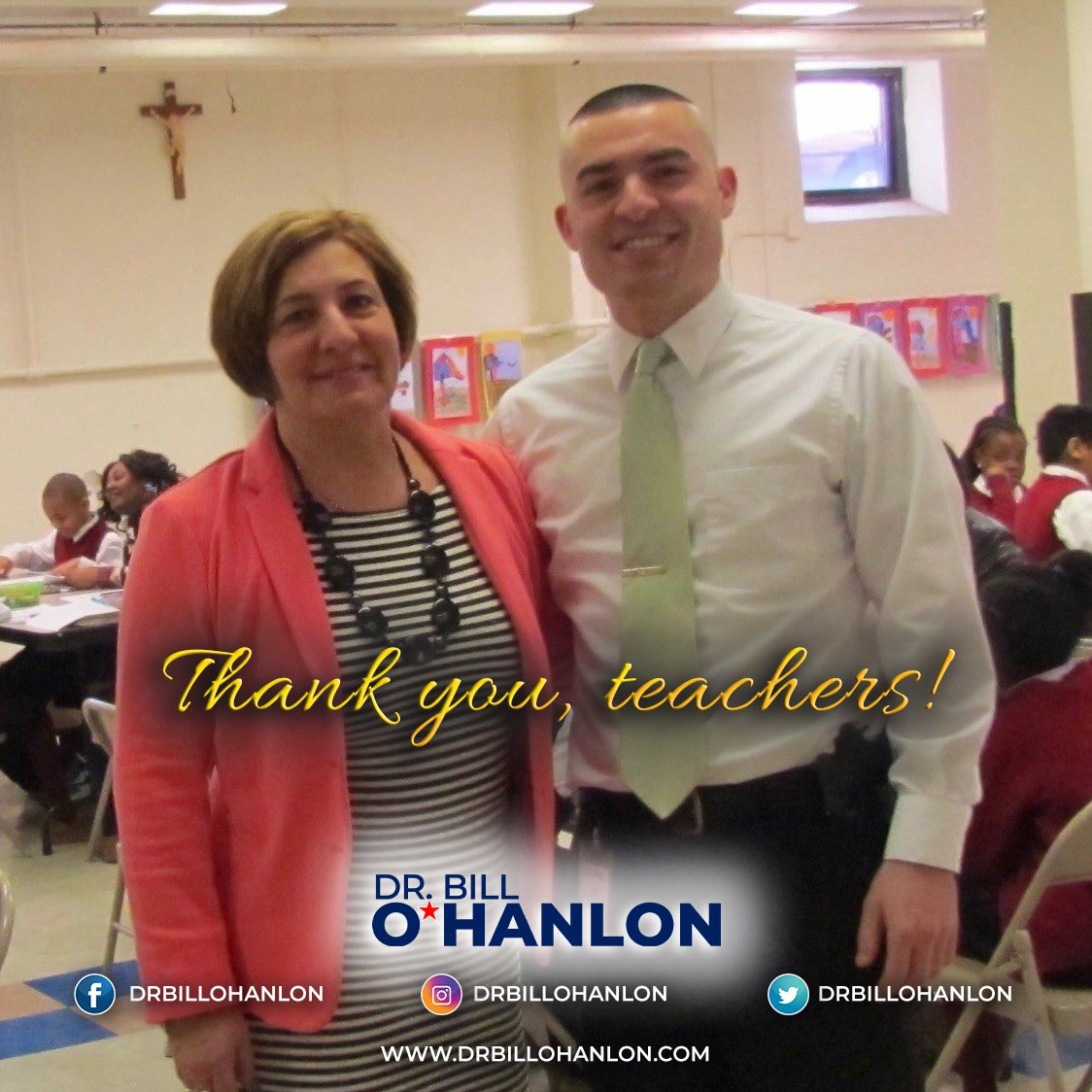 The best and most inspirational teacher I had and continue to have, though, is my mom, Mrs. O’Hanlon. She is ending year 42 and will begin year 43 of teaching in September 2023. She epitomizes what excellent, caring, and dedicated teaching is.