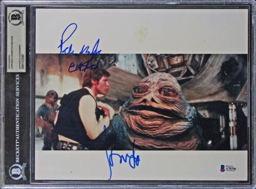 Harrison Ford & Peter Mayhew Star Wars A New Hope Signed 8x10 Photo BAS Slabbed eBay https://t.co/yXC0i2Iypy https://t.co/TrM5ExU4Rn