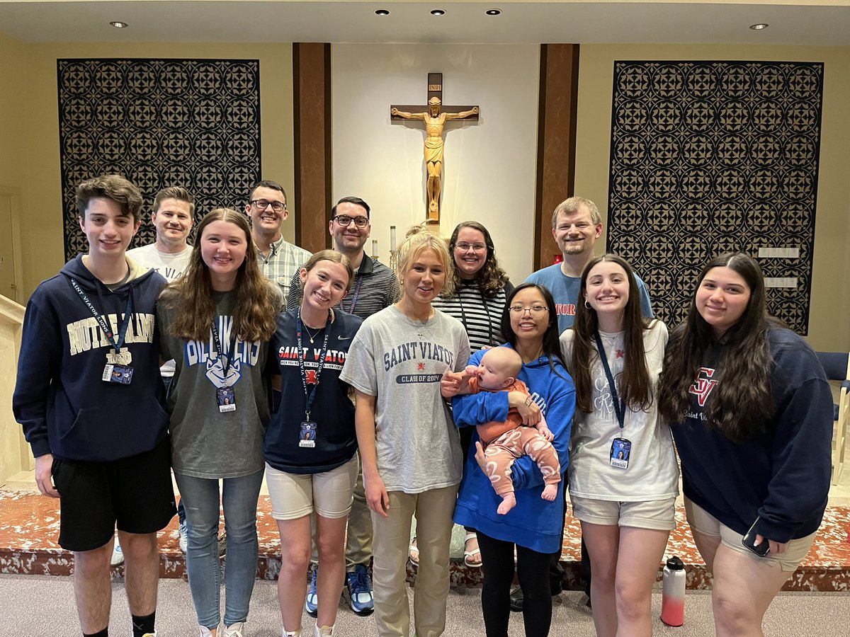 ViatorMisterP's tweet photo. A surprise visitor of Hazel hue joined us for the seniors’ last Rosary Club today! (She even started babbling some participation at one point.) #Lookadababy #StartEmEarly Join in any Friday to unwind your week with some of the nicest folks you’ll ever meet! https://t.co/tLeKM69lJD