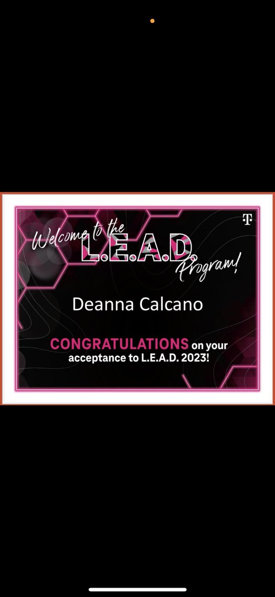 I have to say this is one of my biggest accomplishments here at Tmobile and I couldn’t have done it with my team and the support of my leaders ! Thank you for believing in me !!! <a href="/Awais1Saeed/">Awais saeed</a>  <a href="/ScotOrlowski/">Scot Orlowski</a>