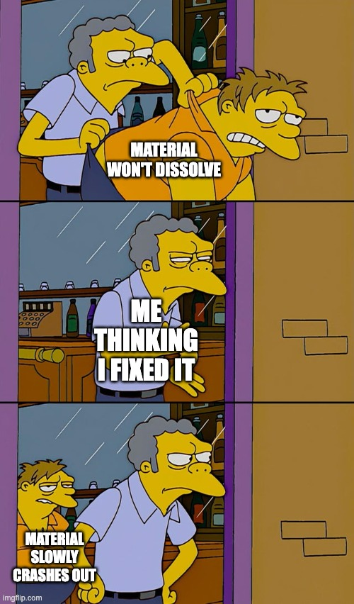 Science is hell sometimes 🙃