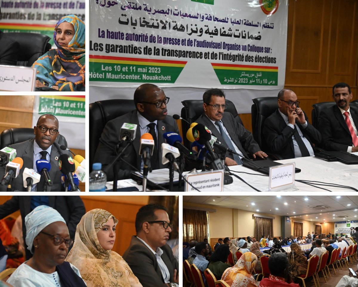 PNUDMauritanie's tweet image. Démarrage dune campagne d&apos;information sur le rôle et la responsabilité des médias en période électorale. 🫱🏼‍🫲🏿Haute Autorite de la Presse et de l’Audiovisuel #HAPA🇲🇷 &amp;amp; @PNUDMauritanie 
🙏🏽à notre partenaire @UNPeacebuilding 
#ODD16
