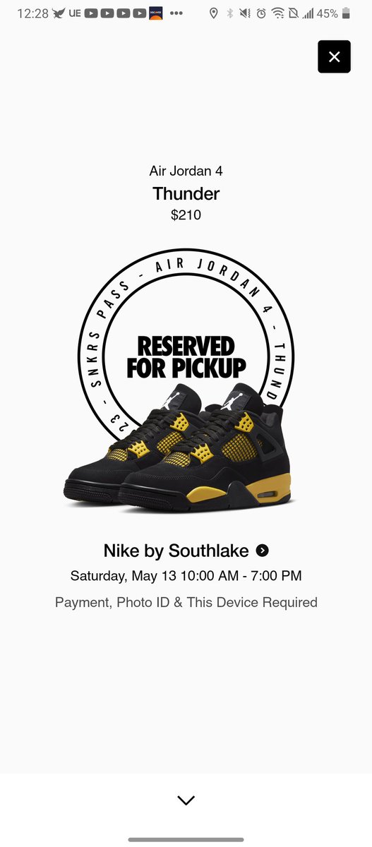 BowersJr02's tweet photo. @SnkrsStock Got mine https://t.co/dIE7Dei5ZQ