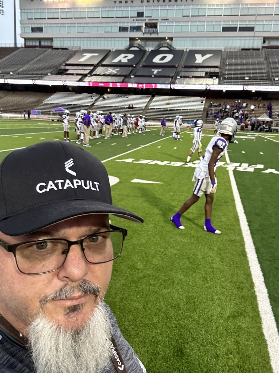 Jeff_XOS's tweet photo. Out here at Troy for the Pike County vs Sidney Lanier spring game.

#TheCatapultAdvantage https://t.co/HtlkdYALwZ