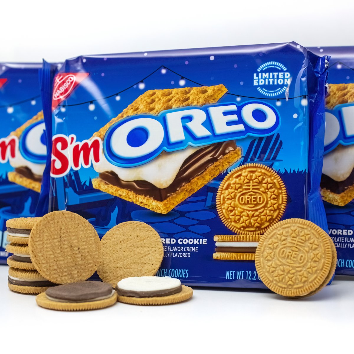 CandyFunhouseHQ's tweet photo. We couldn’t ask for anything S’moreo than this iconic comeback! 🔥 #smoreos #smores #oreo #candyfunhouse https://t.co/sbIuY0CIGs
