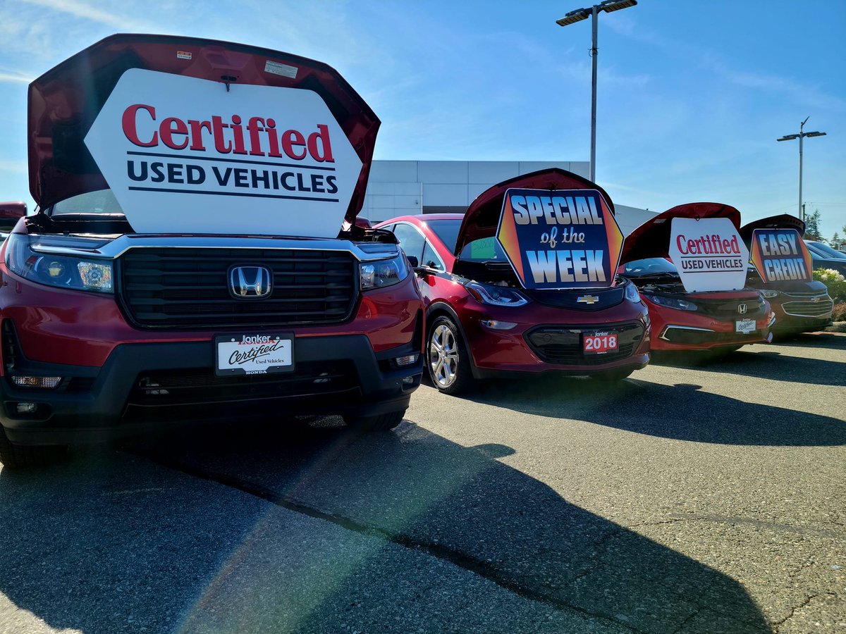 Wowzers! What a great looking weekend to be outdoors...maybe even shopping for a near-new pre-owned car, truck, van or SUV?
If so, c'mon by, enjoy the stress-free shopping experience and check out our great selection. 
langleyhonda.com/inventory/used
