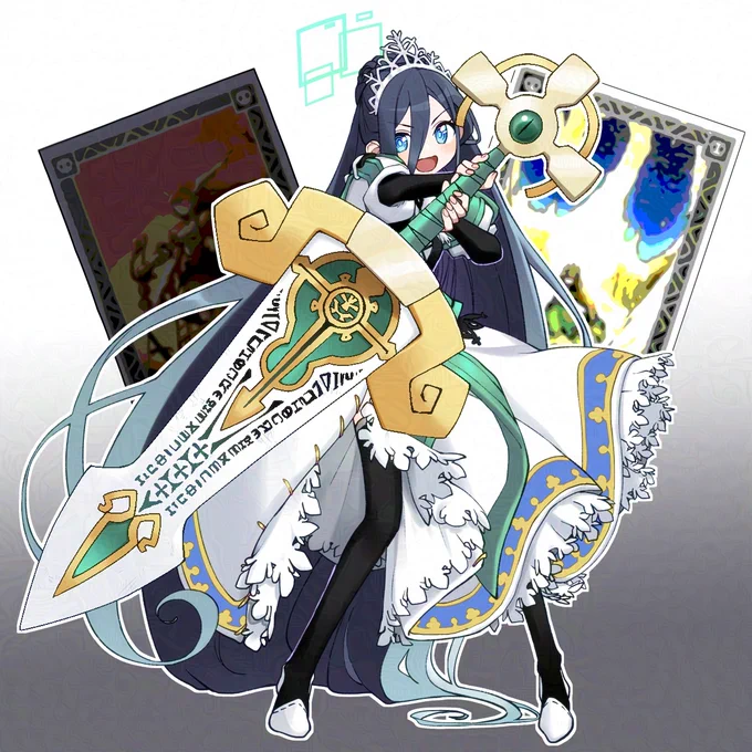 天童アリス他ゲーコスプレ部 #ブルアカ
