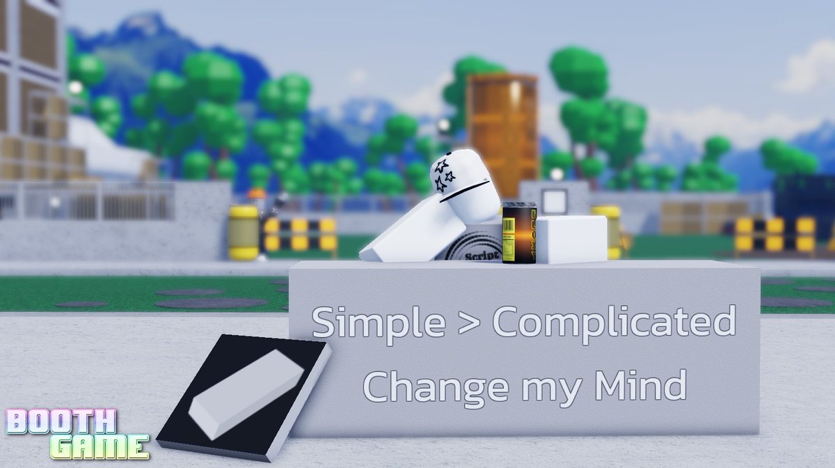 RobloxBoothGame's tweet image. We finally reached the PEAK,
with the new Booth that will be added TODAY!
Just see for yourself, isnt it perfect?
roblox.com/games/83512484…
#ROBLOX #RobloxDev #BoothGame