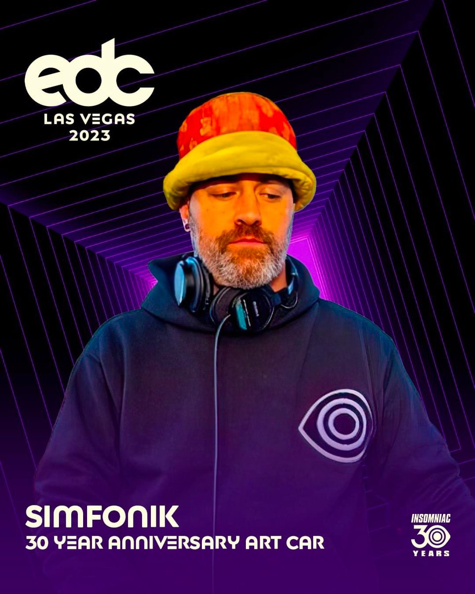 Playing the 30th Anniversary Art Car at <a href="/EDC_LasVegas/">EDC Las Vegas</a> next Friday from 7:00-8:15PM. ⚡️