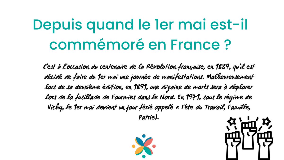 projectsforlif1's tweet photo. L’équipe ProjectsForLife vous souhiate un excellent 1er mai. Traditionnellement connu comme un jour férié dédié aux travailleurs et aux muguets, que représente réellement cette journée ?
#fetedutravail #1erMai #1erMai2023 https://t.co/UCAHsdTKNr