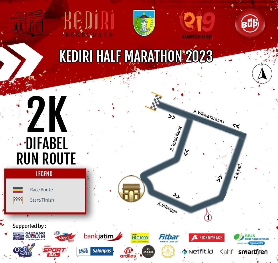 2K 👟 Kediri Half Marathon 2023