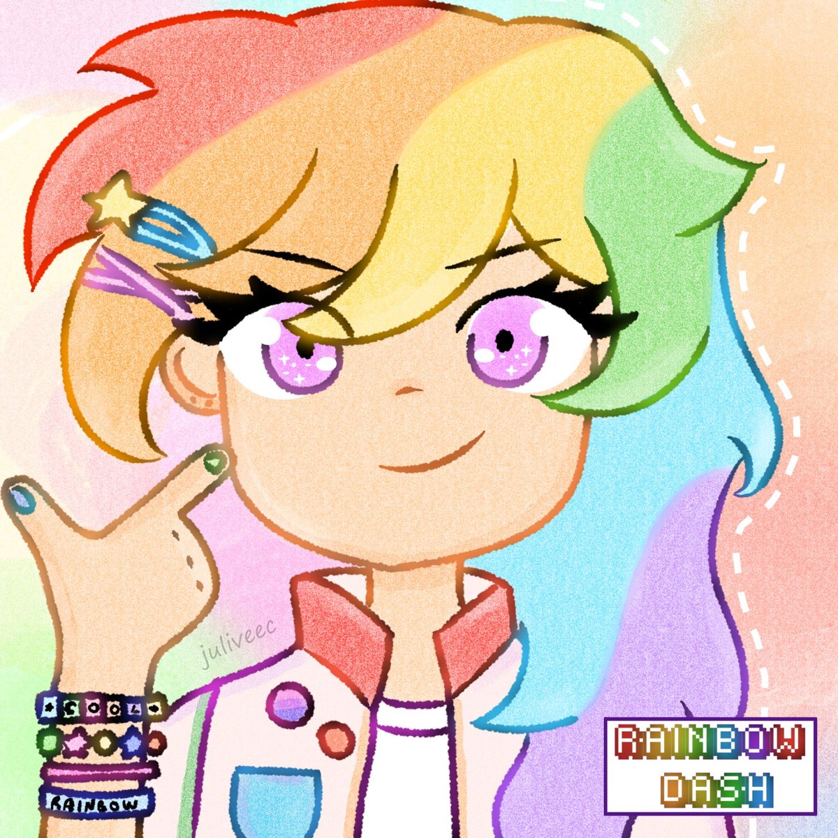 juliveecs's tweet photo. i still need my art to be MORE COLORFUL 🥹🌈  im gonna try neon https://t.co/5ZTqHoe3c0